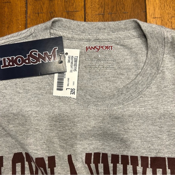 *NWT* Jansport Loyola University New Orleans College of Law T-Shirt, Sz L, Gray - Picture 6 of 6